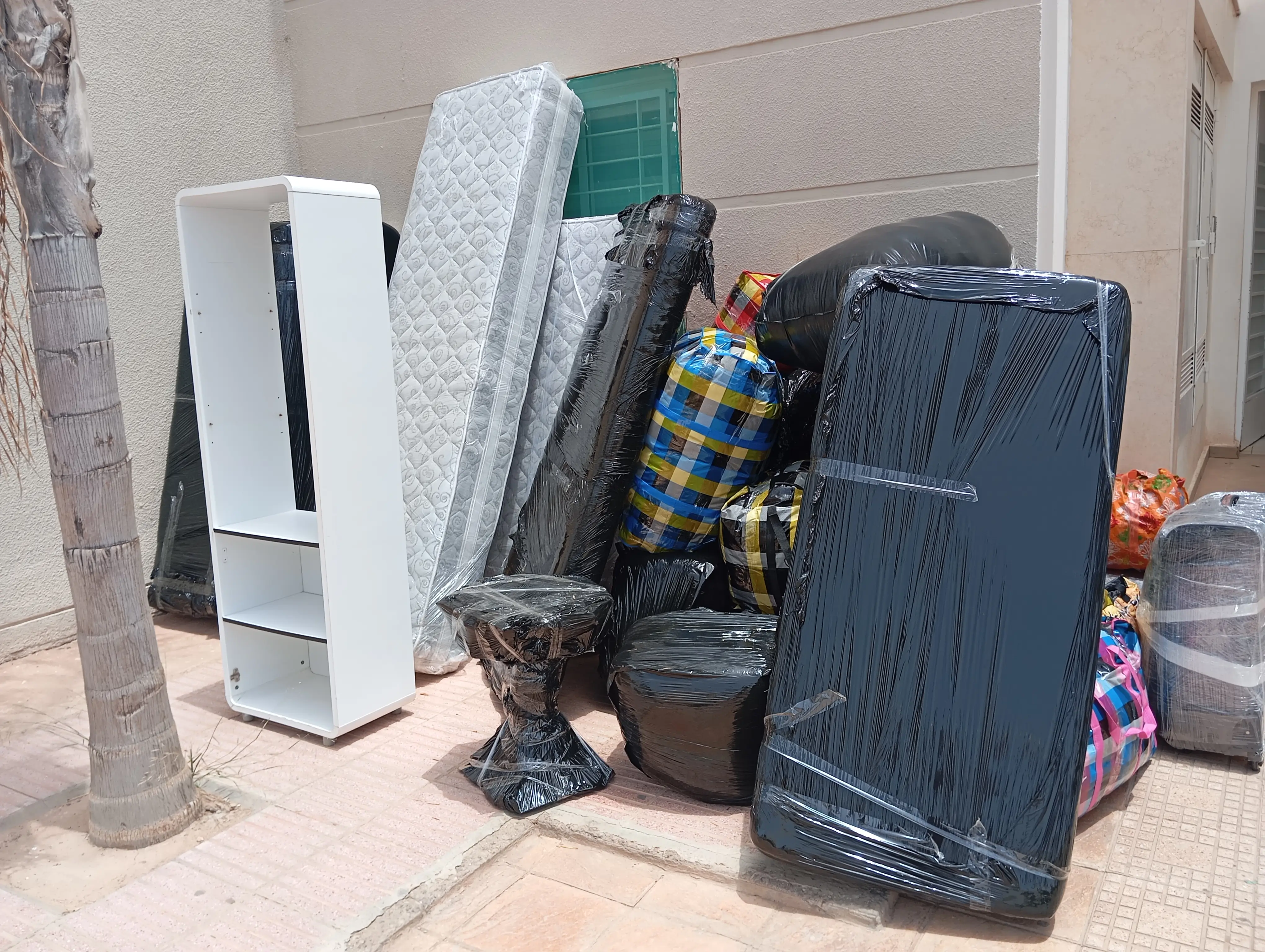 Emballage professionnel des meubles